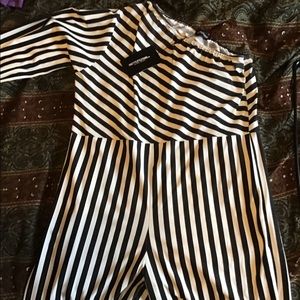 One Shoulder Jumpsuit